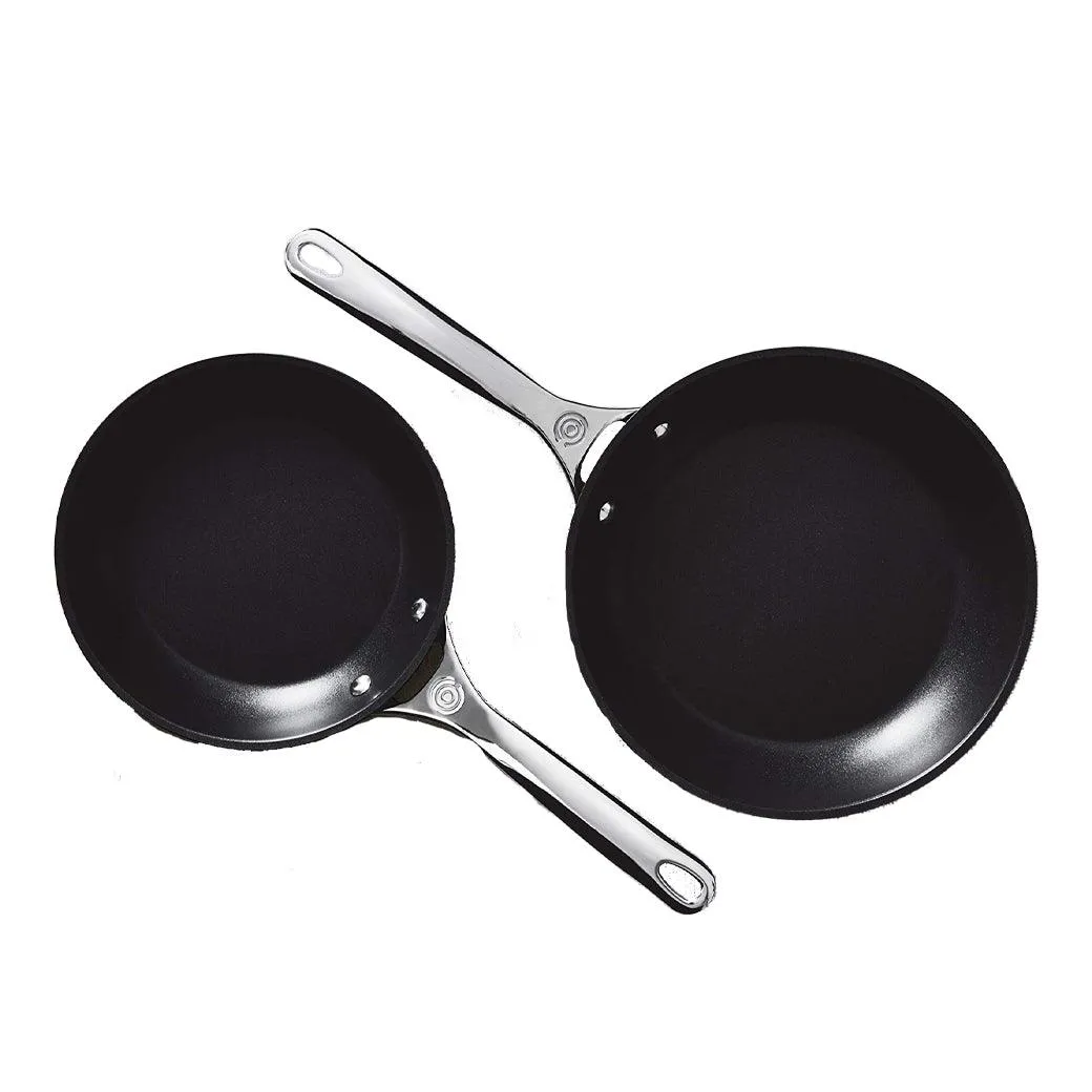 Le Creuset Toughened Nonstick PRO 2 Piece Set (9″ & 11″ Fry Pan)