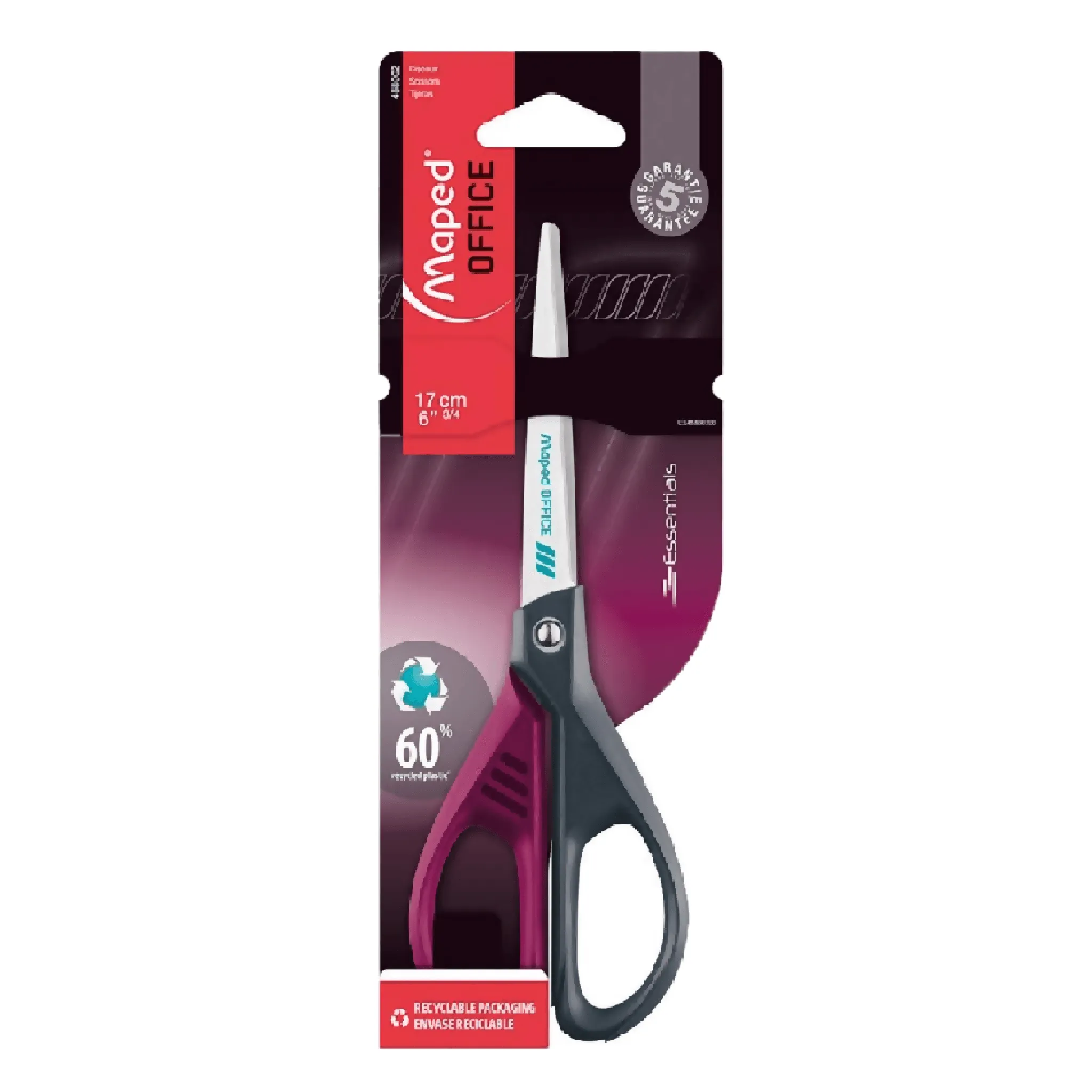 Maped Essential Office or Multi Use Scissors 6" & 8"