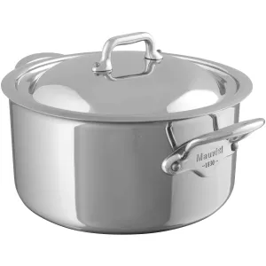 Mauviel M'Cook 5-Ply Cocotte With Lid, 3.4-qt