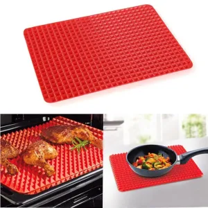 Non Stick Heat Resistant Silicone Cooking Mat (2 Pcs set)