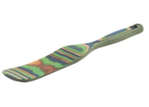 Pakka Wood Spurtle 13in - Peacock