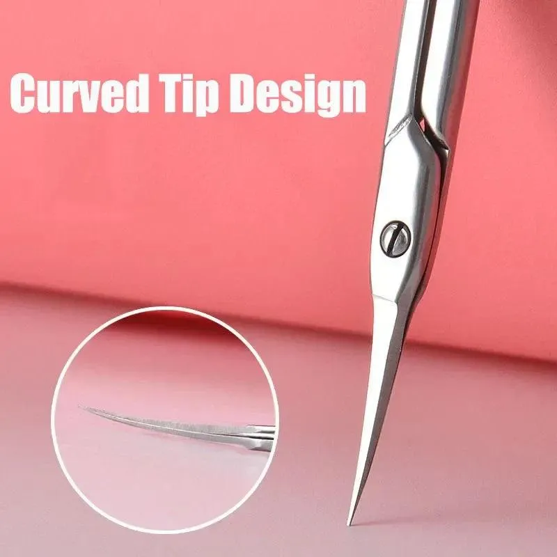 Precision Stainless Steel Nail Care Scissors: Quality Grooming Tool