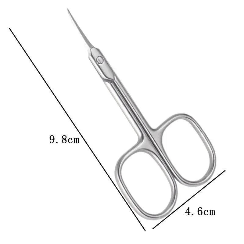 Precision Stainless Steel Nail Care Scissors: Quality Grooming Tool