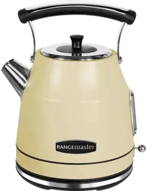 Rangemaster RMCLDK201CM 1.7 Litre Traditional Cordless Electric Kettle, Cream