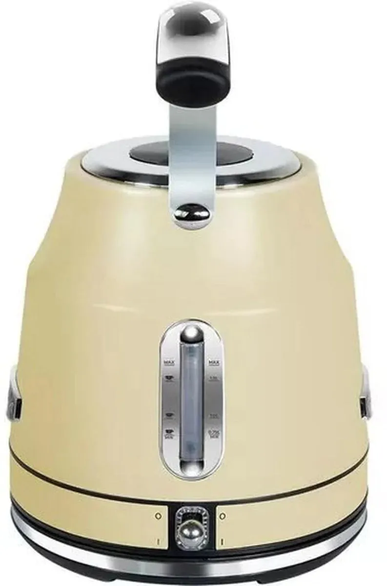 Rangemaster RMCLDK201CM 1.7 Litre Traditional Cordless Electric Kettle, Cream