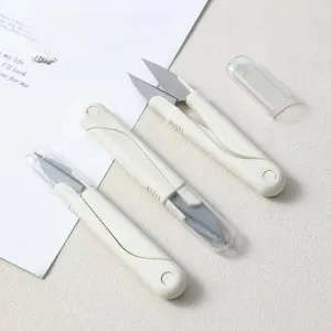 Sewing Essential: Stainless Steel Spring Scissors for Crafting Bliss