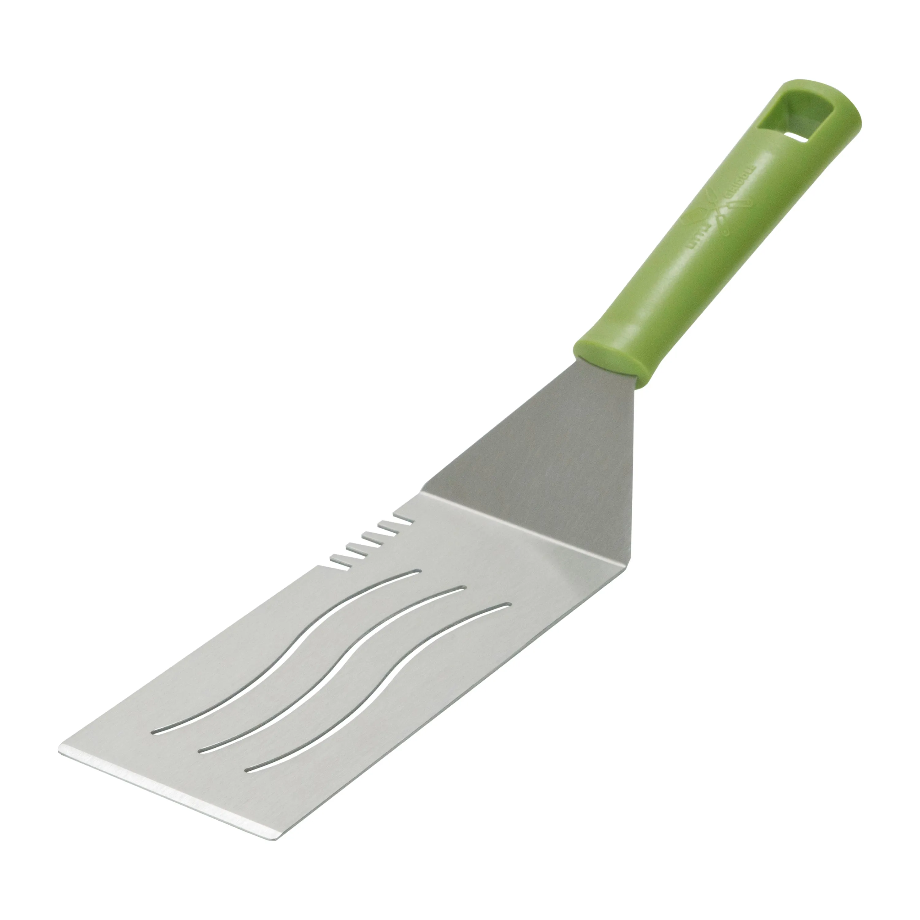 Stainless Solid and Slotted Spatula Set