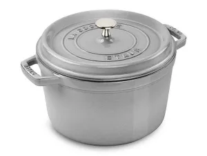 Staub 5qt Deep Grey Oven