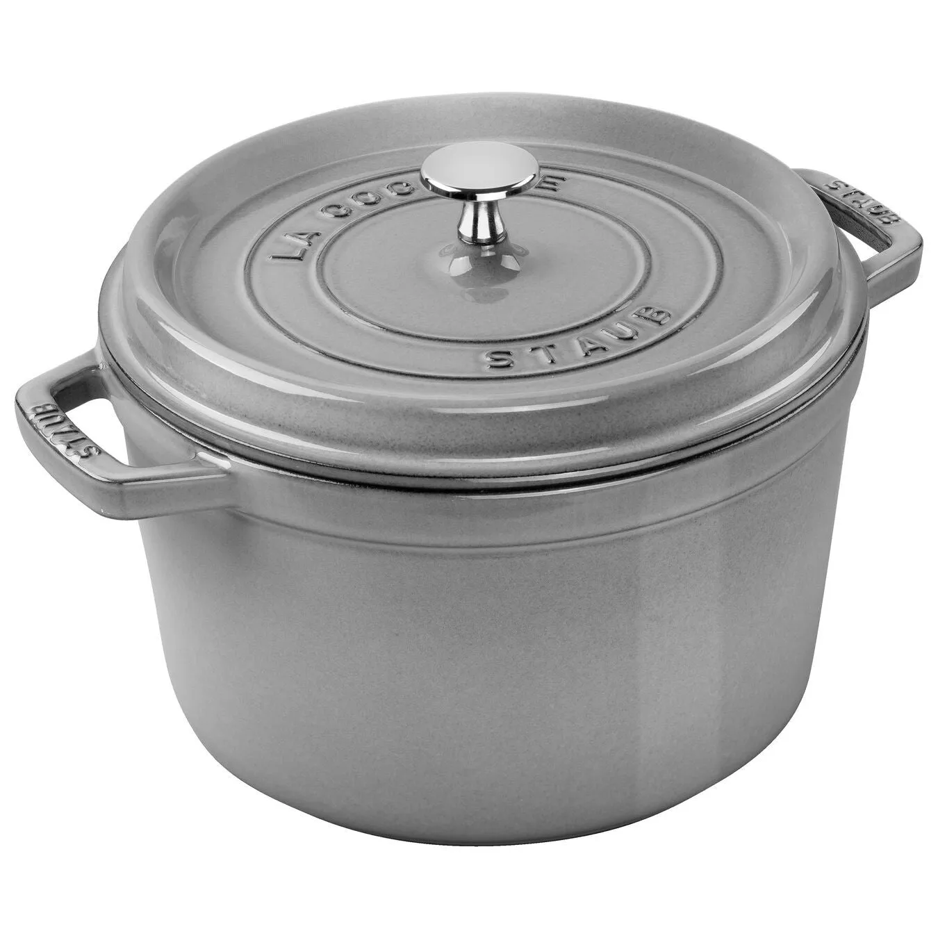 Staub 5qt Deep Grey Oven