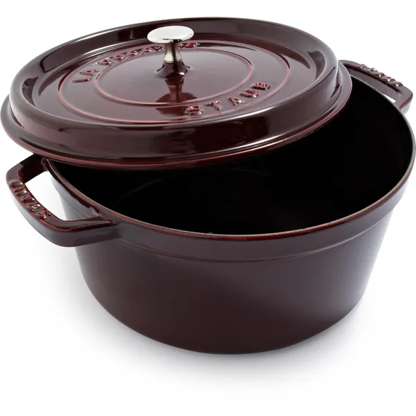 Staub Round Dutch Oven Cocette - Grenadine 7QT