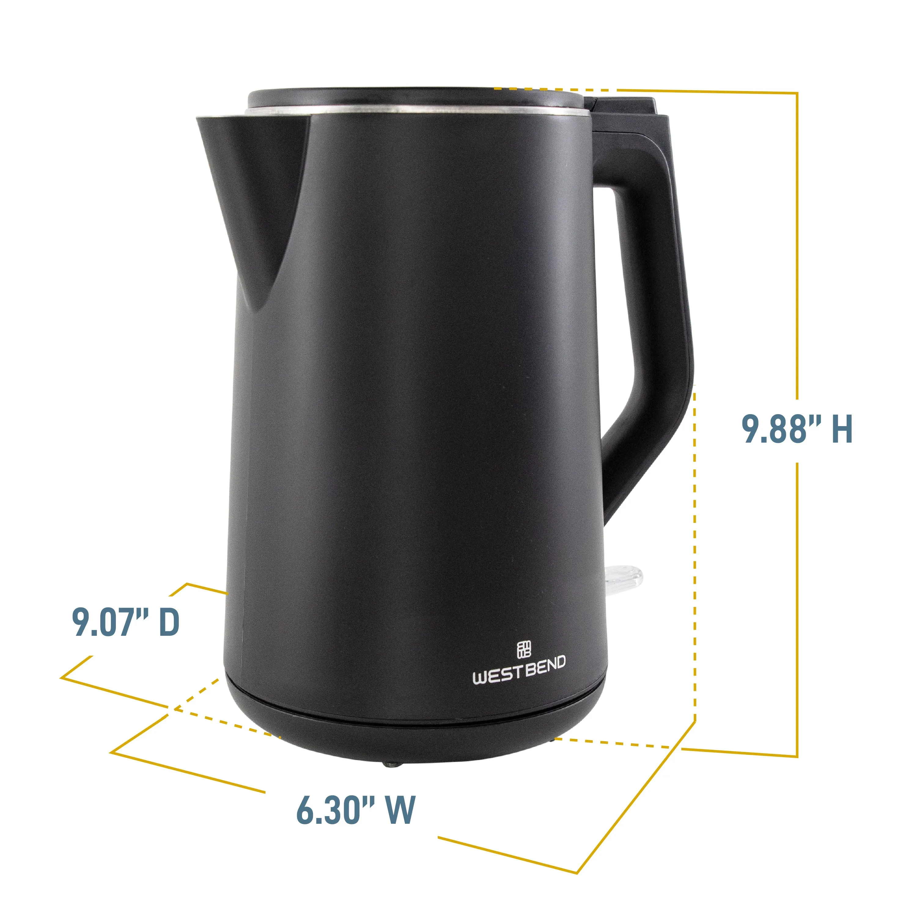 West Bend 1.5 Liter Electric Kettle