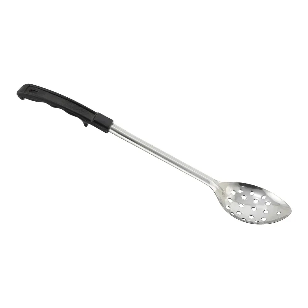 Winco BHPN-15 Winco Prime 15" Stainless Steel Perf Basting Spoon with Plastic Handle, NSF Certified