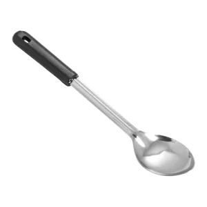 Winco BSOB-13 13" Solid Basting Spoon, Bakelite Handle, Stainless Steel