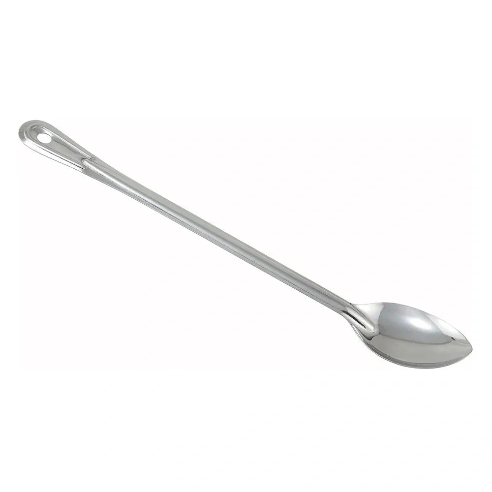 Winco BSON-18 Winco Prime One-piece Stainless Steel 18" Solid Basting Spoon, NSF Certified