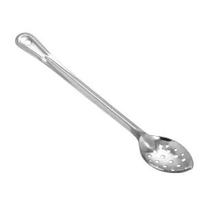 Winco BSPT-15 15" Perf Basting Spoon, 1.2mm, Stainless Steel