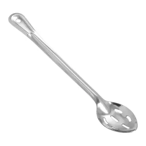 Winco BSST-15 15" Slotted Basting Spoon, 1.2mm, Stainless Steel