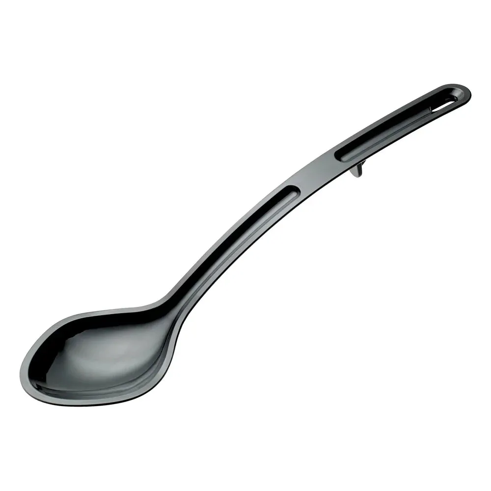 Winco CVSS-13K 13" Serving Spoon, Black, PC, Curve